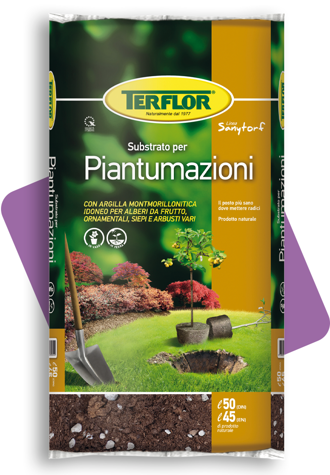 Terriccio con pomice e argilla - Piantumazioni Terflor (70 litri)