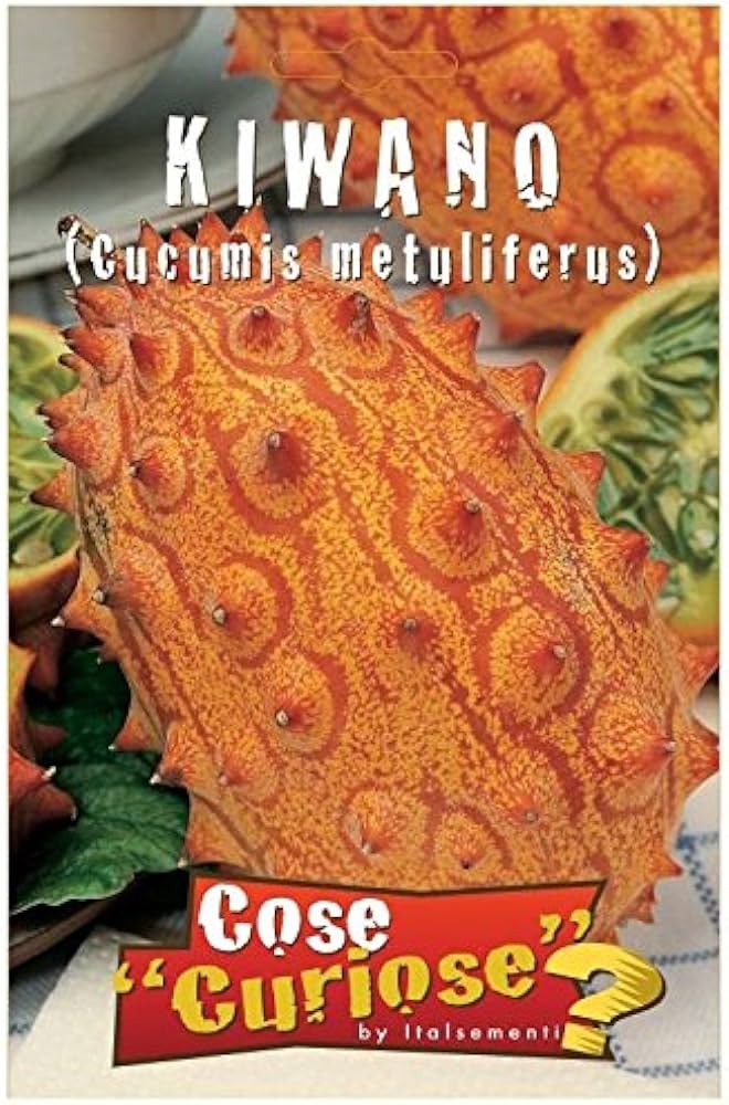Cucumis metuliferus - kiwano (1 confezione di semi)