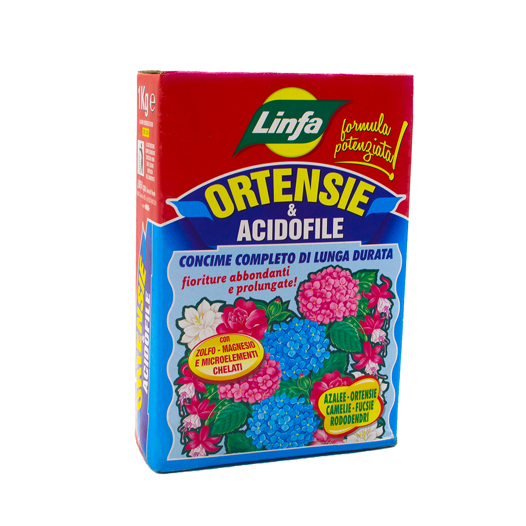 Concime per Ortensie e piante Acidofile