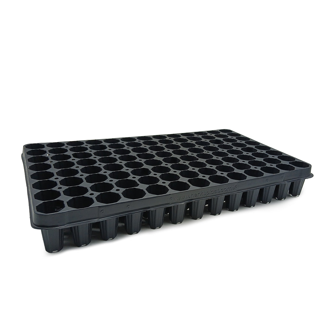 104-hole honeycomb seed tray - sowing and cutting
