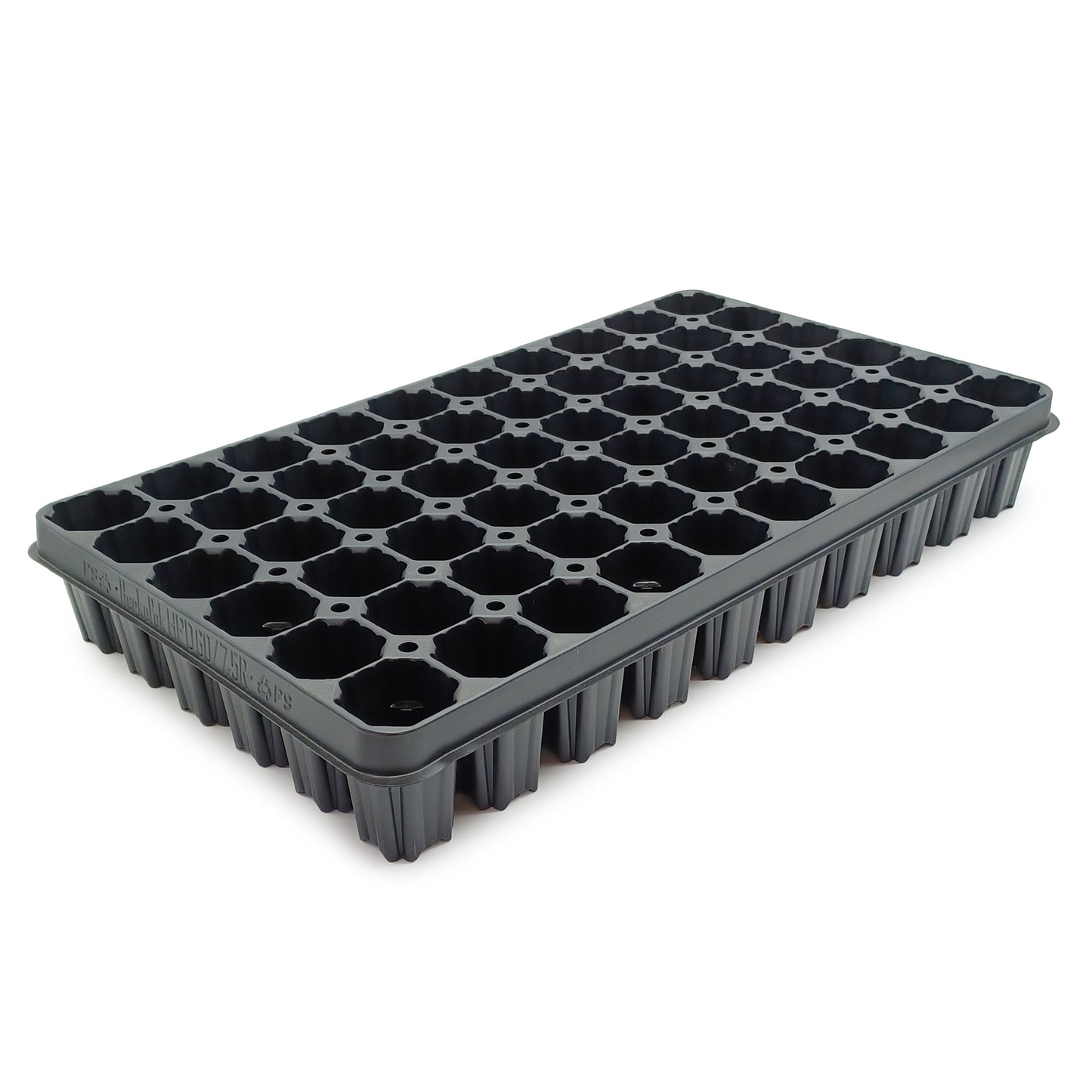 60-hole honeycomb seed tray - sowing and cutting